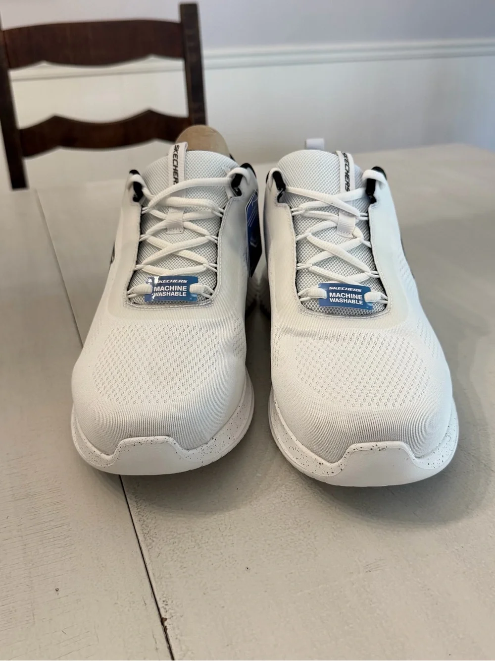 Skechers Air-Cooled Memory Foam Men’s Ultra Flex 3.0 White Tennis Shoe Sz 14 NIB